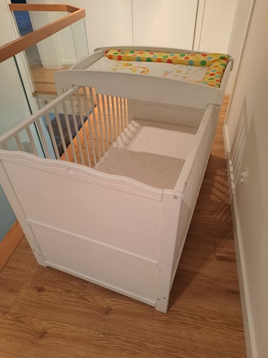 Łóżeczko Mamas & Papas przewijak materac