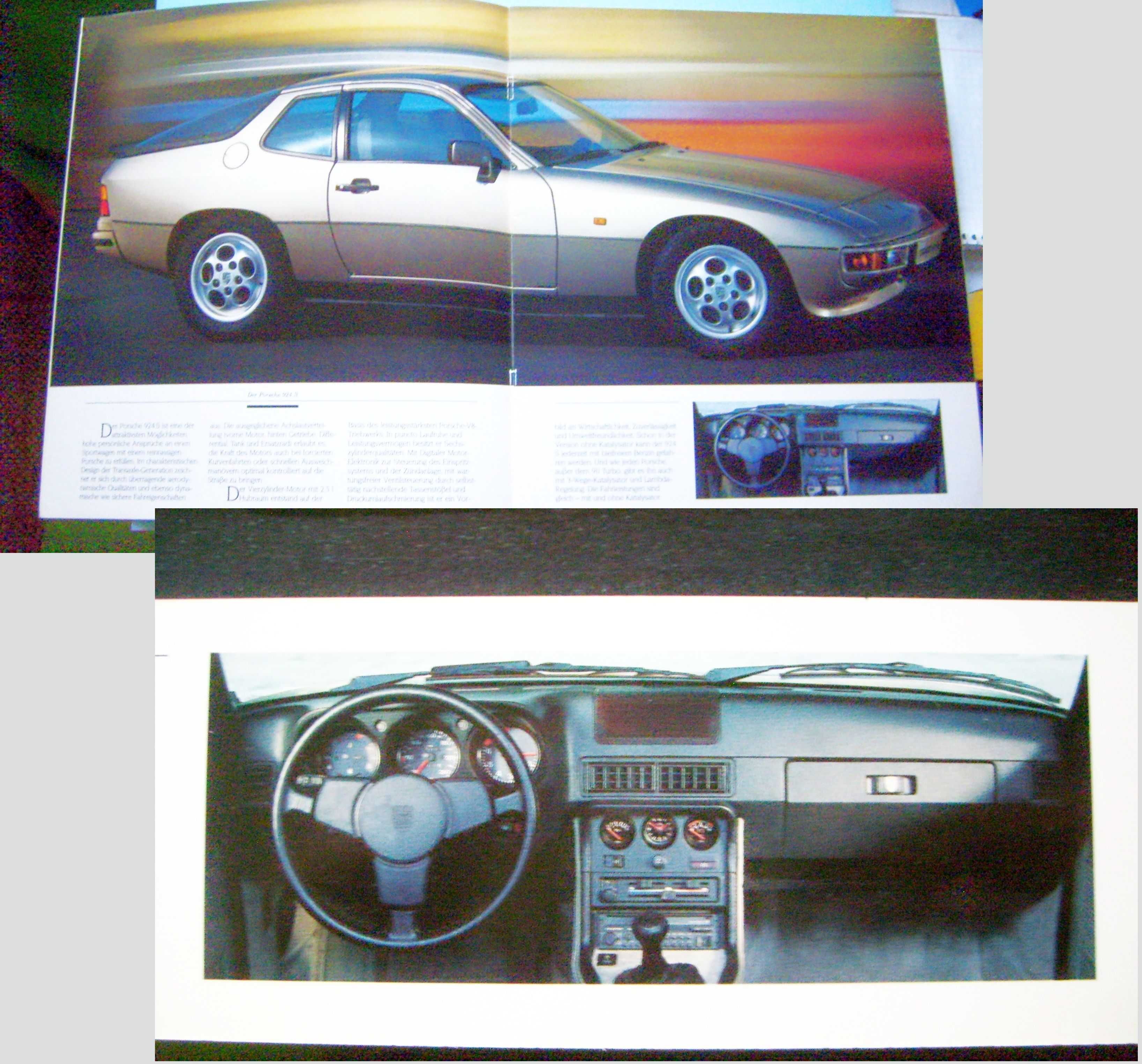 PORSCHE Programm 1986 + 1984 + 1983 ( 911, 924, 944, 928 ) 104 str. !