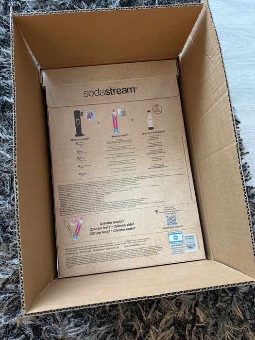 Sodastream preta nova