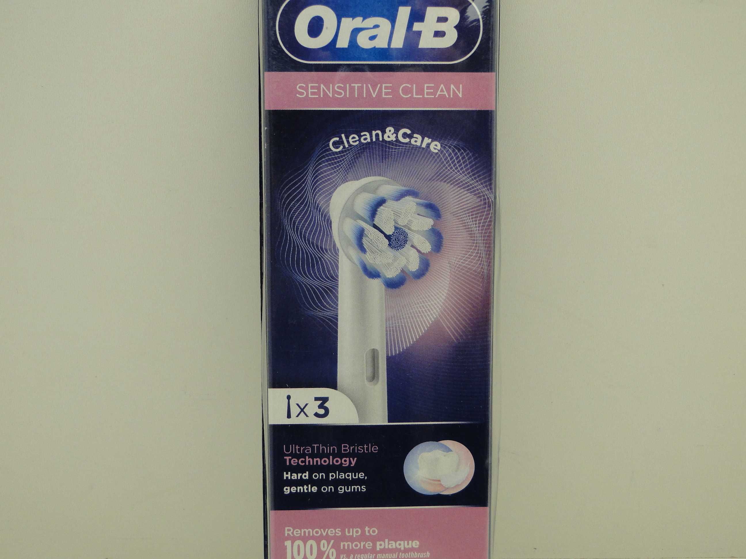 ORAL-B Sensitive Clean, 3 szt., Końcówki do szczoteczek, Nowe