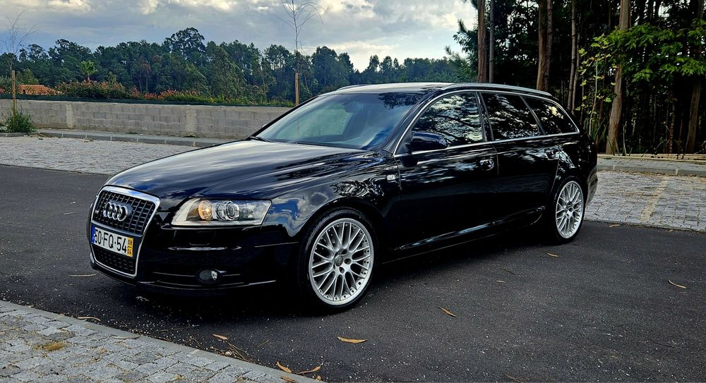 Audi A6 C6 4F 2.0 TDI 140cv S-Line | Full Pele | Jantes BBS | 198.000