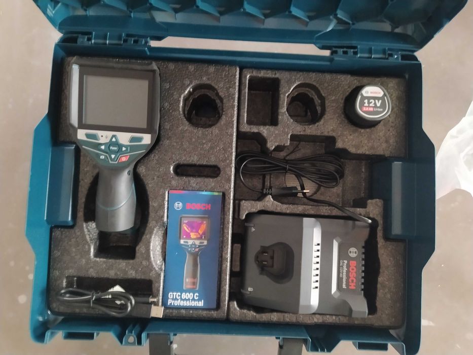 Nowa kamera termowizyjna Bosch GTC 600 C Professional