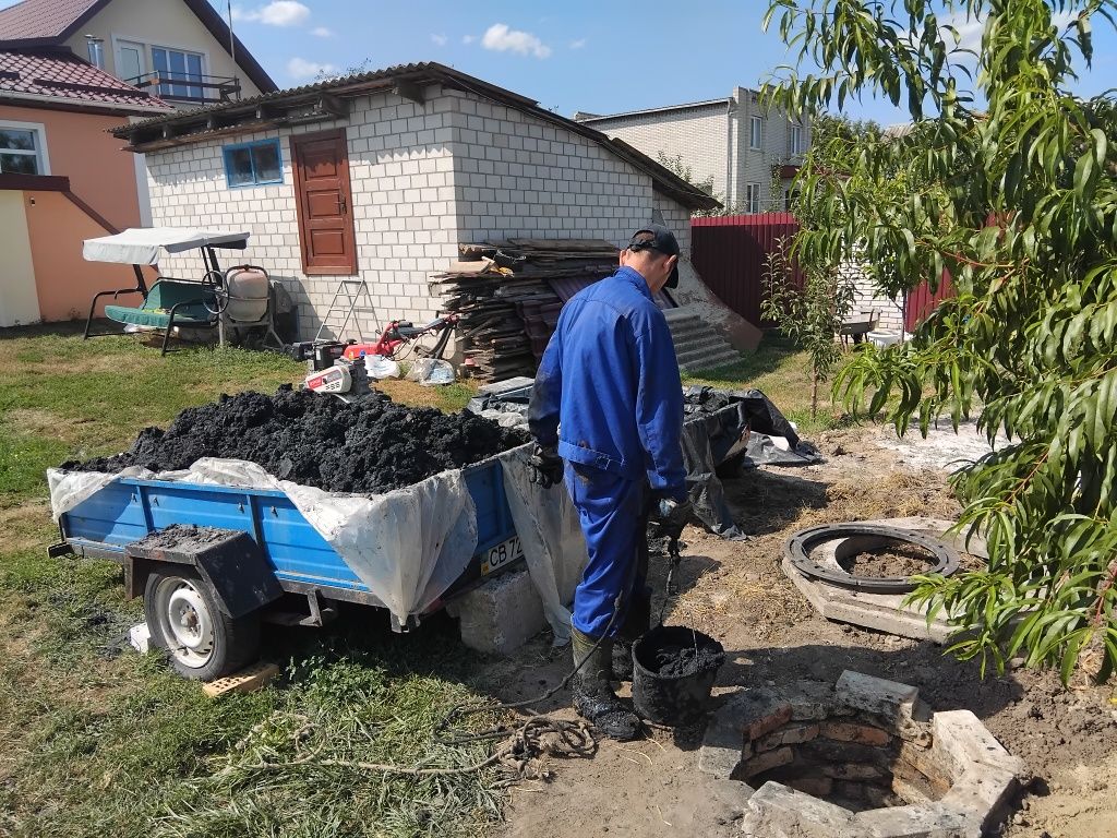 Услуги Илососа .Чистка ям от ила. Прочистка дренажа Осокорки