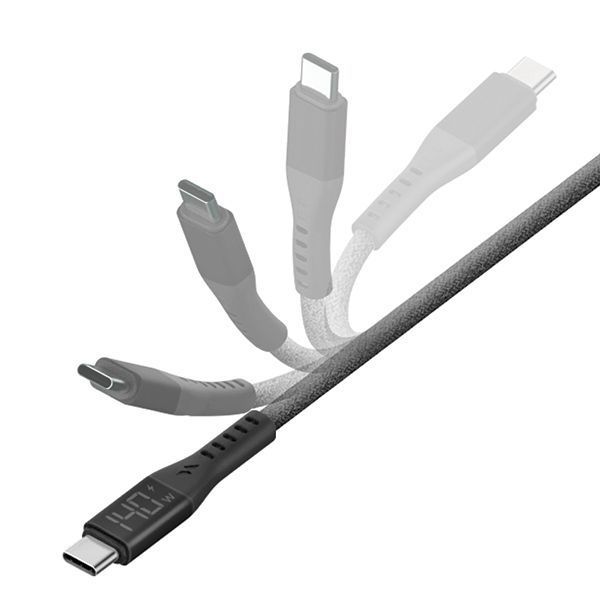 Kabel USB-C Energea Flow z Wyświetlaczem Cyfrowym