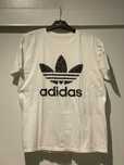 Adidas t-shirt z logo (M) USA