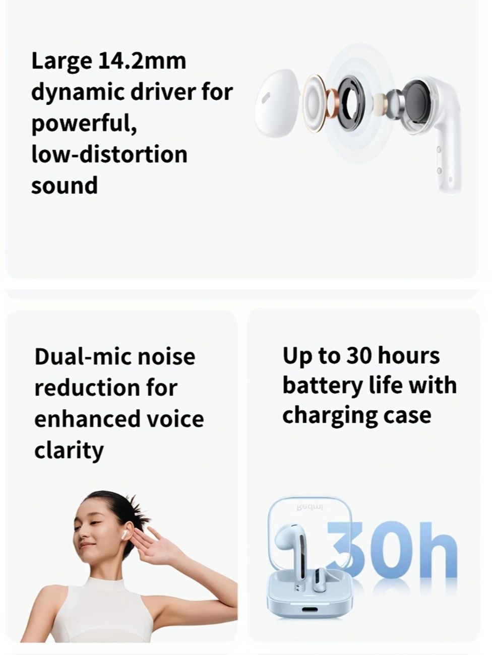 Słuchawki bezprzewodowe Redmi Buds 6 Active