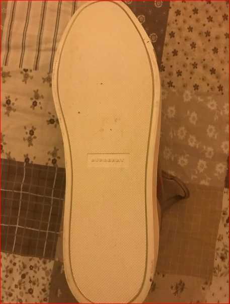 Me burberry sneakers size 44