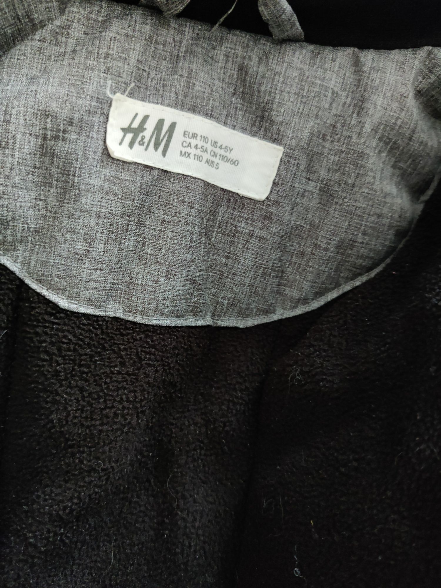 Куртка H&M 110 см зимова демі