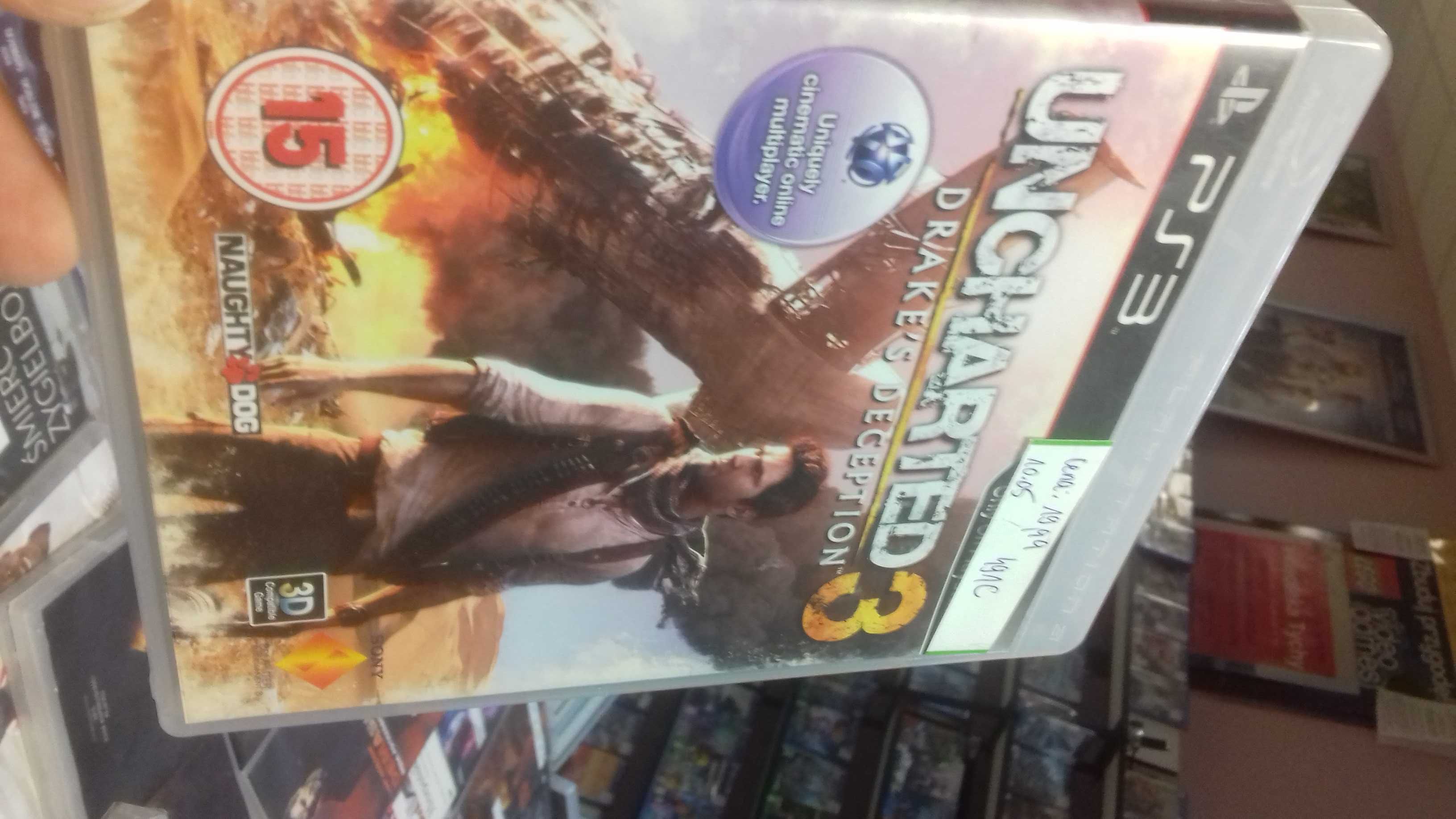 Uncharted drake's deception ps3, sklep Tychy, wymiana