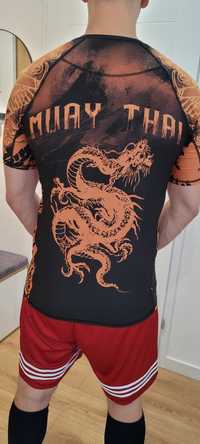 Koszulka rashguard muay thai Rule Out XL boks siłownia bieganie