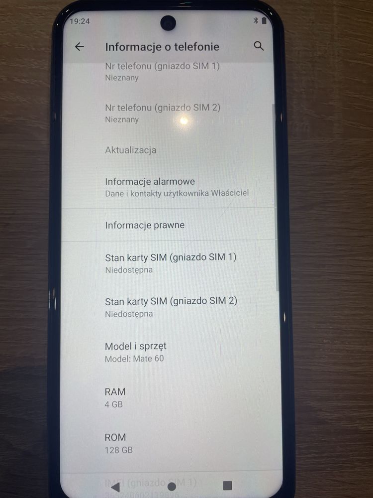 Smartfone xgody dual sim mate 60