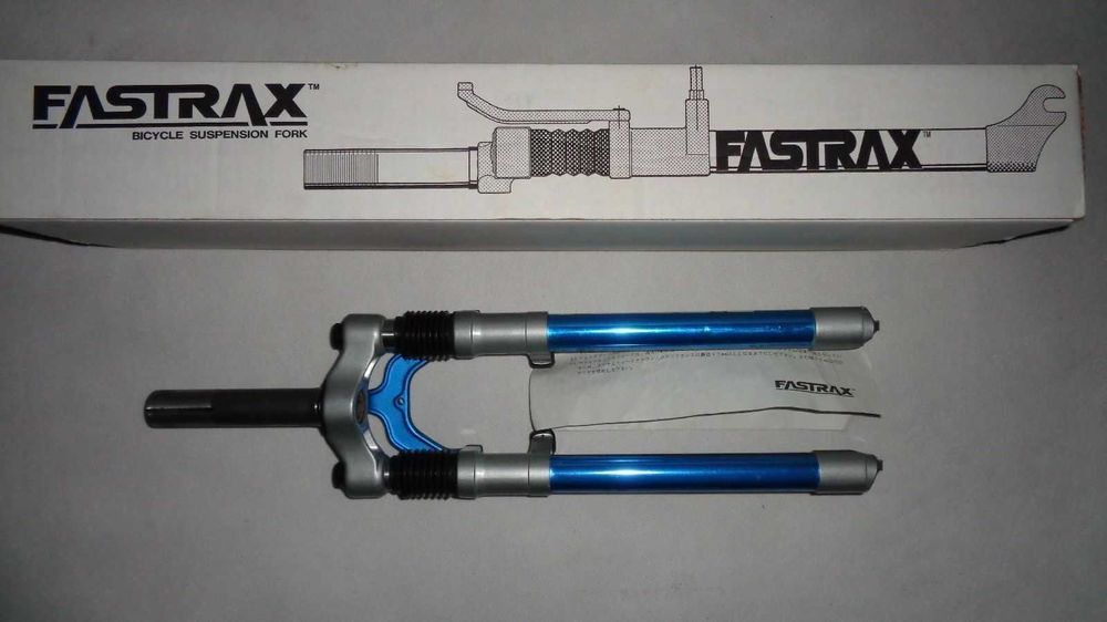NOWY Amortyzator FASTRAX MTB Shock Anoda RETRO 1 i 1/8 Kraków
