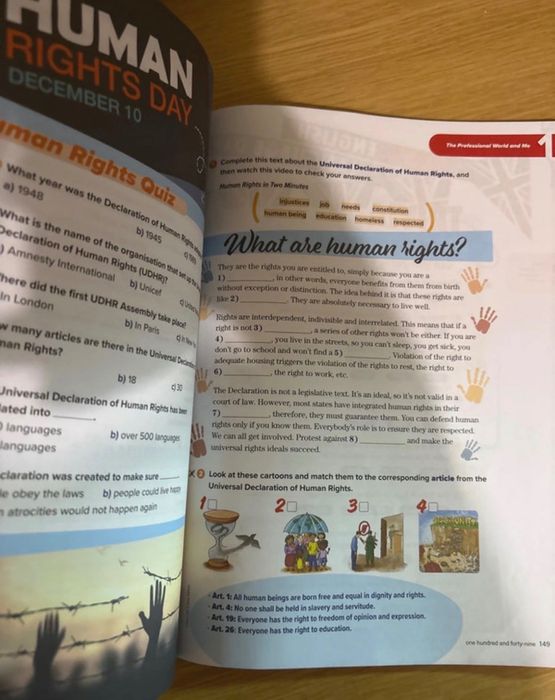 Livro de inglês ótimo estado