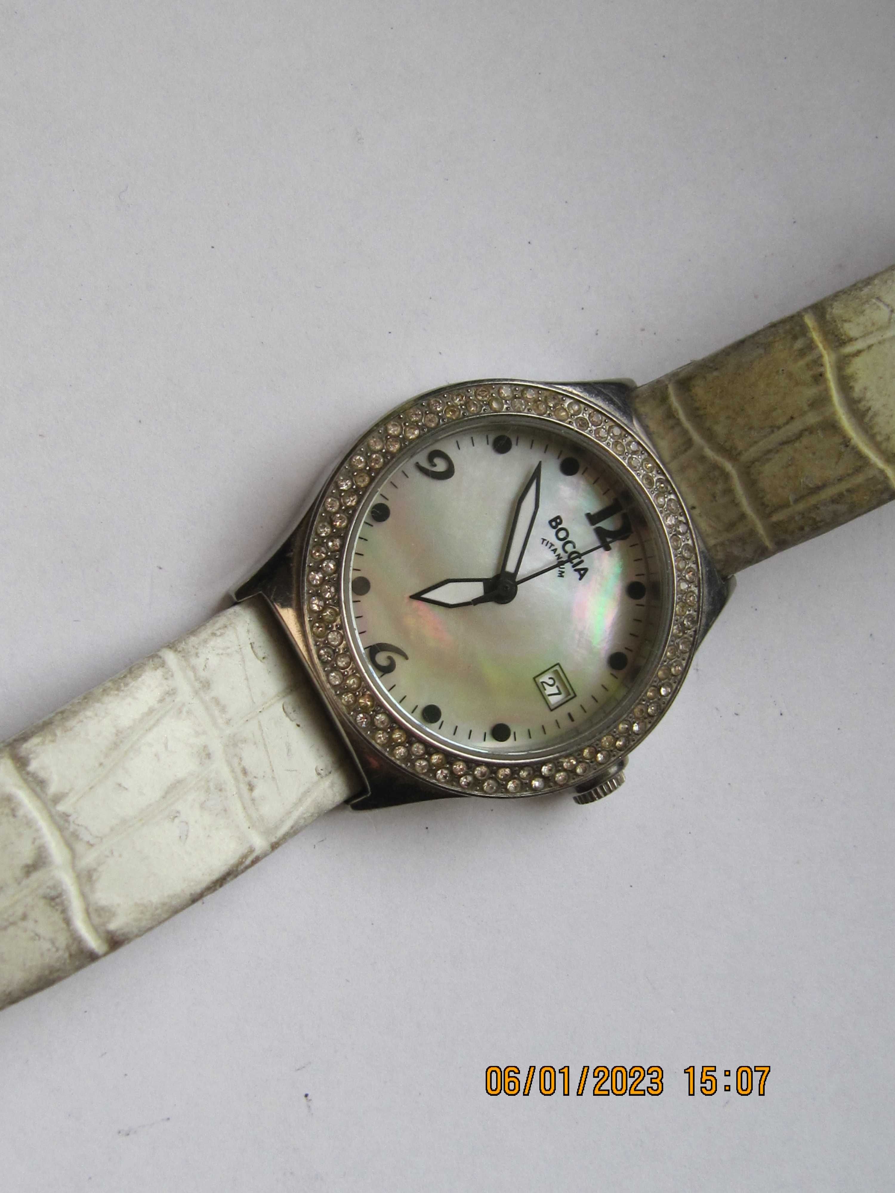 Boccia  titanium oryginalny zegarek damski