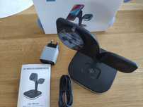 Ładowarka indukcyjna 5w1 magsafe, 15W, QC 3.0, iPhone, Appel Watch