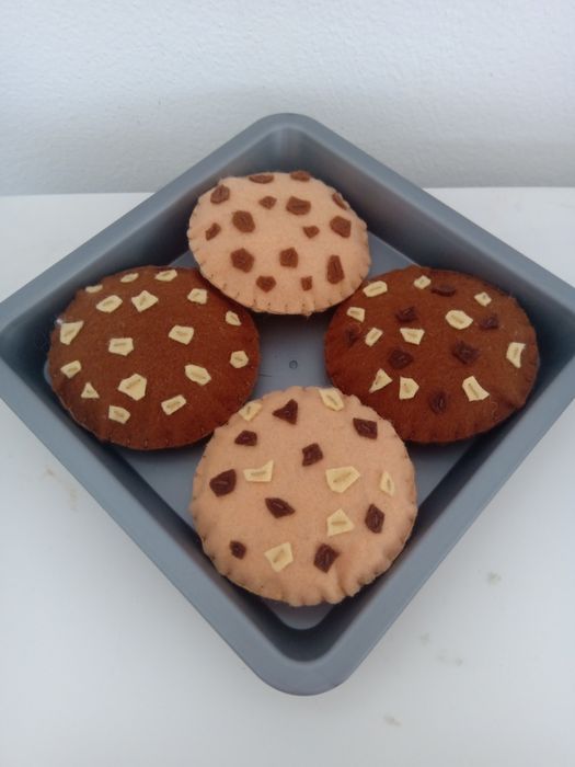 Cukiernia z filcu, słodycze do zabawy, ciastka, ciasteczka, lody tort