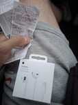 Słuchawki earpods lightning, nowe zaplobowane