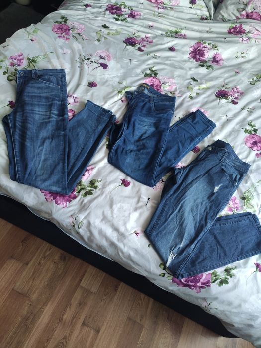 3x Spodnie damskie jeansy Esmara rozmiar, 40 44