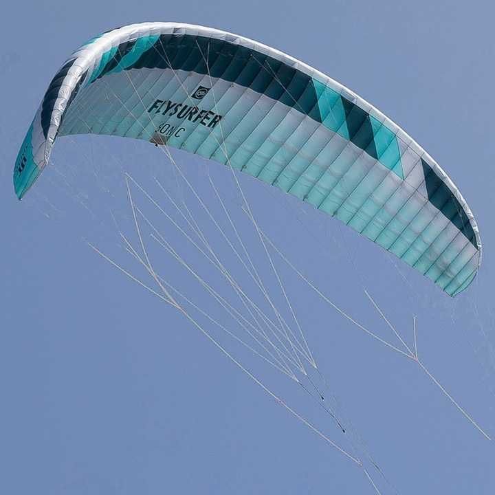 Kite, latawiec Flysurfer SONIC4 12 z barem i plecakiem