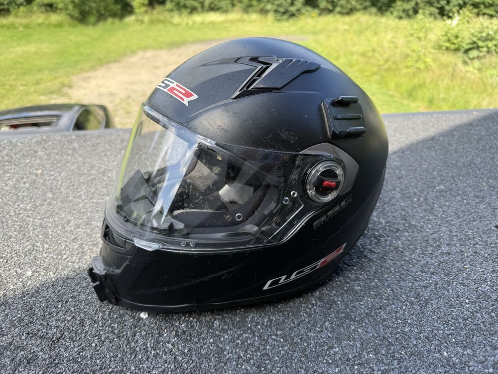Kask LS2 rozmiar L czarny mat