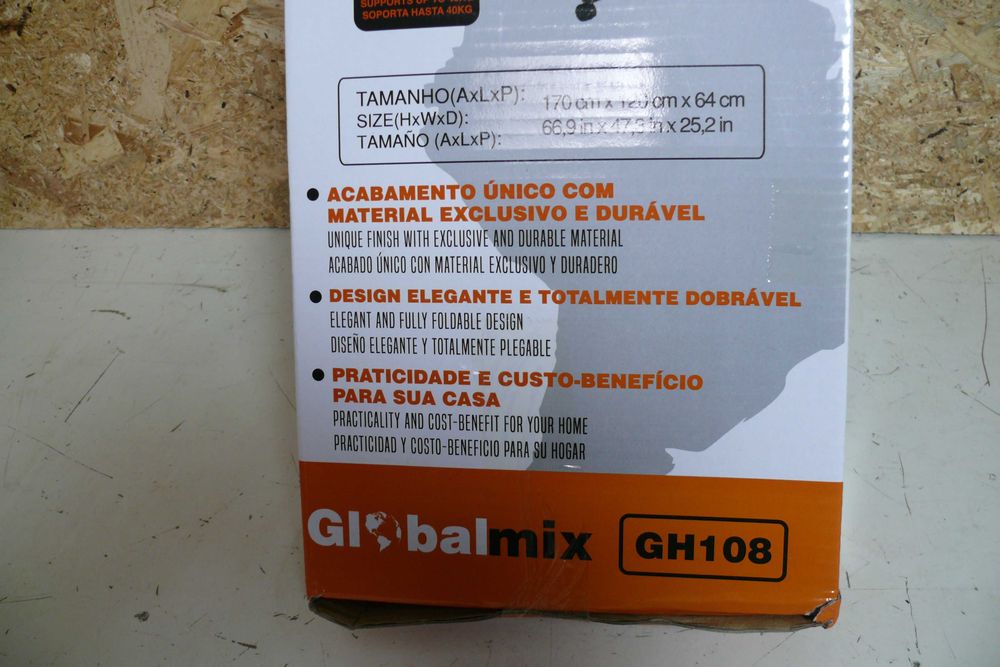 Estendal Dobrável para Roupa com Rodas