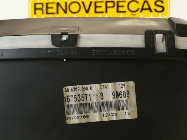 Quadrante / painel de instrumentos FIAT Punto (188_)