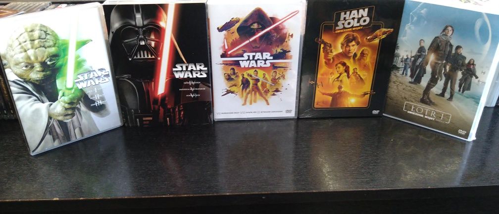 Star Wars Gwiezdne wojny 11 filmów  komplet