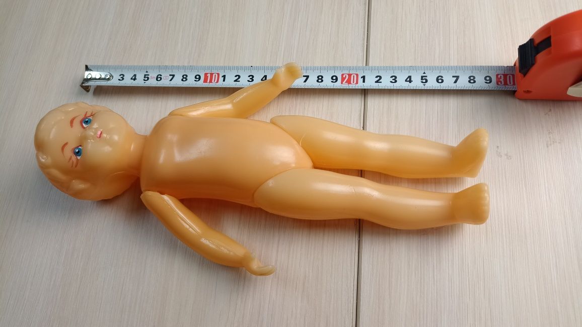 Lalka z czasów radzieckich ZSRR. Nowa. 28 cm