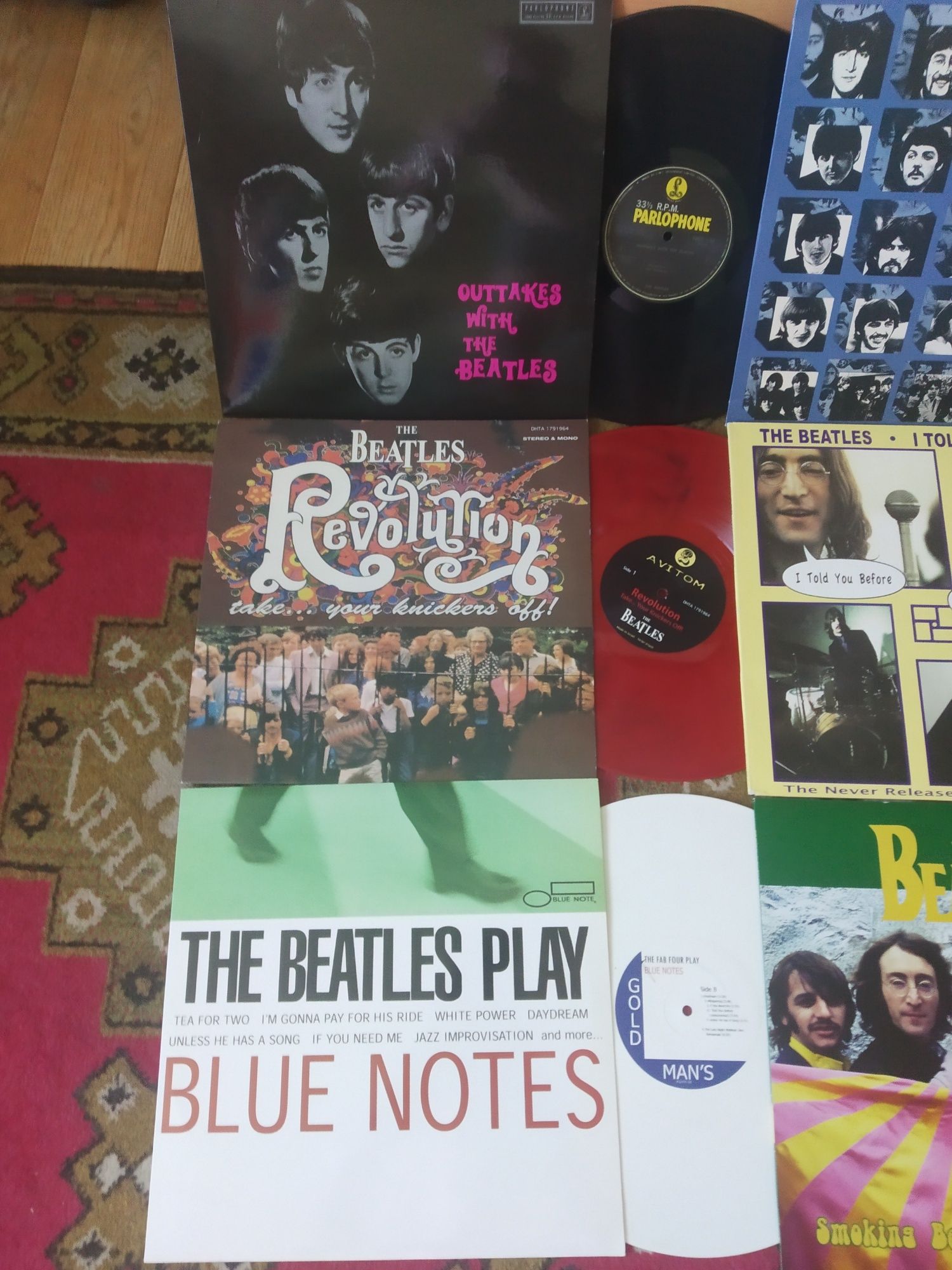 6LP Beatles! Rare Bootlegs!