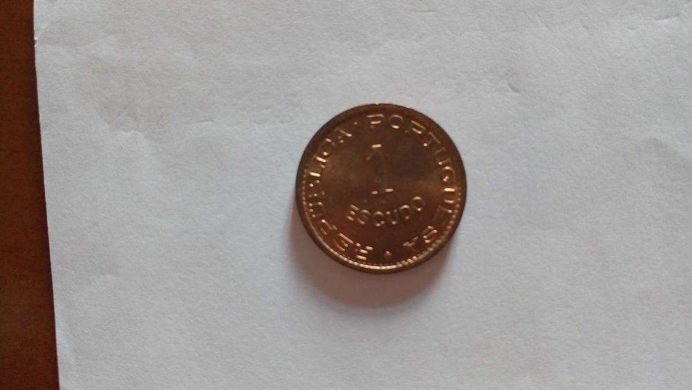 Moeda de 1$00 1970 da Ex Colónia de Timor, Estado SOB. (VER DESCRITIVO