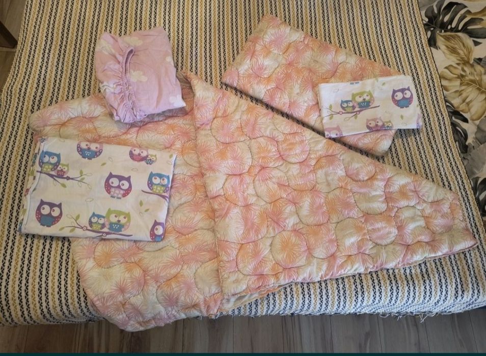 Pościel do łóżeczka wraz z poszewkami lub dla przedszkolaka