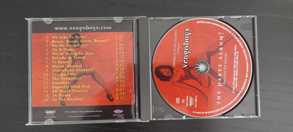 CD Original Vengaboys – the party álbum