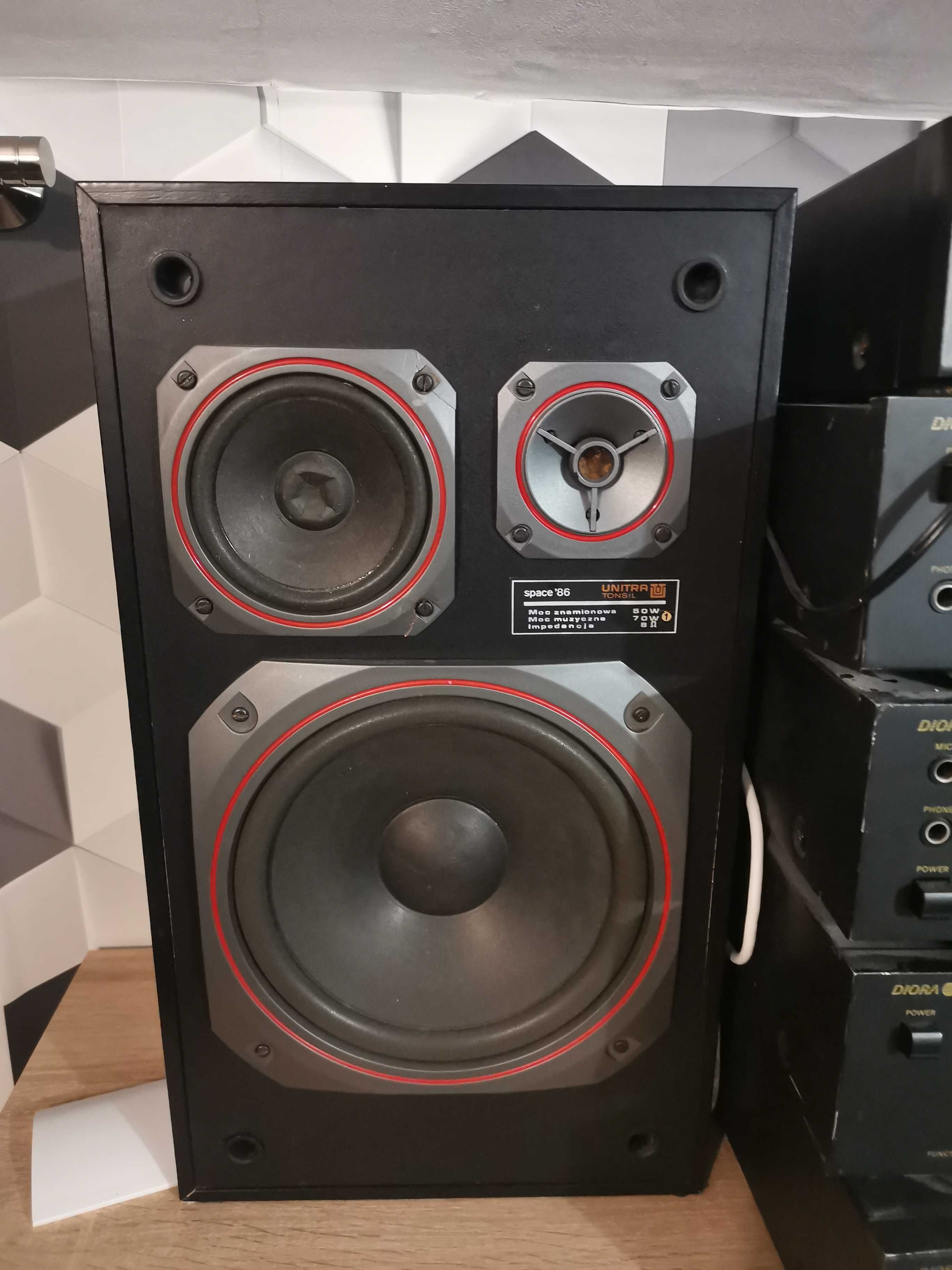 Wieża unitra Diora  WS4421, AS9461, MDS4421, CD502 FS0421 Space 86