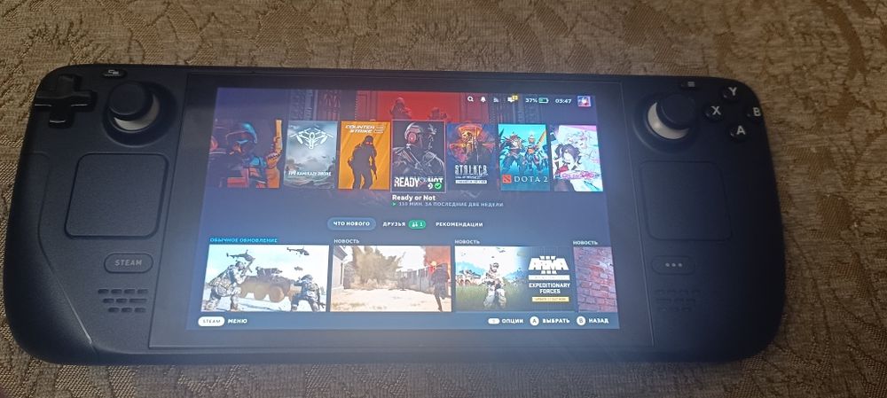 Продам steam deck LCD 64gb +256