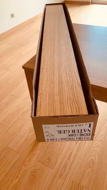Sprzedam 4,7 m2 desek podłogowych warstwowych