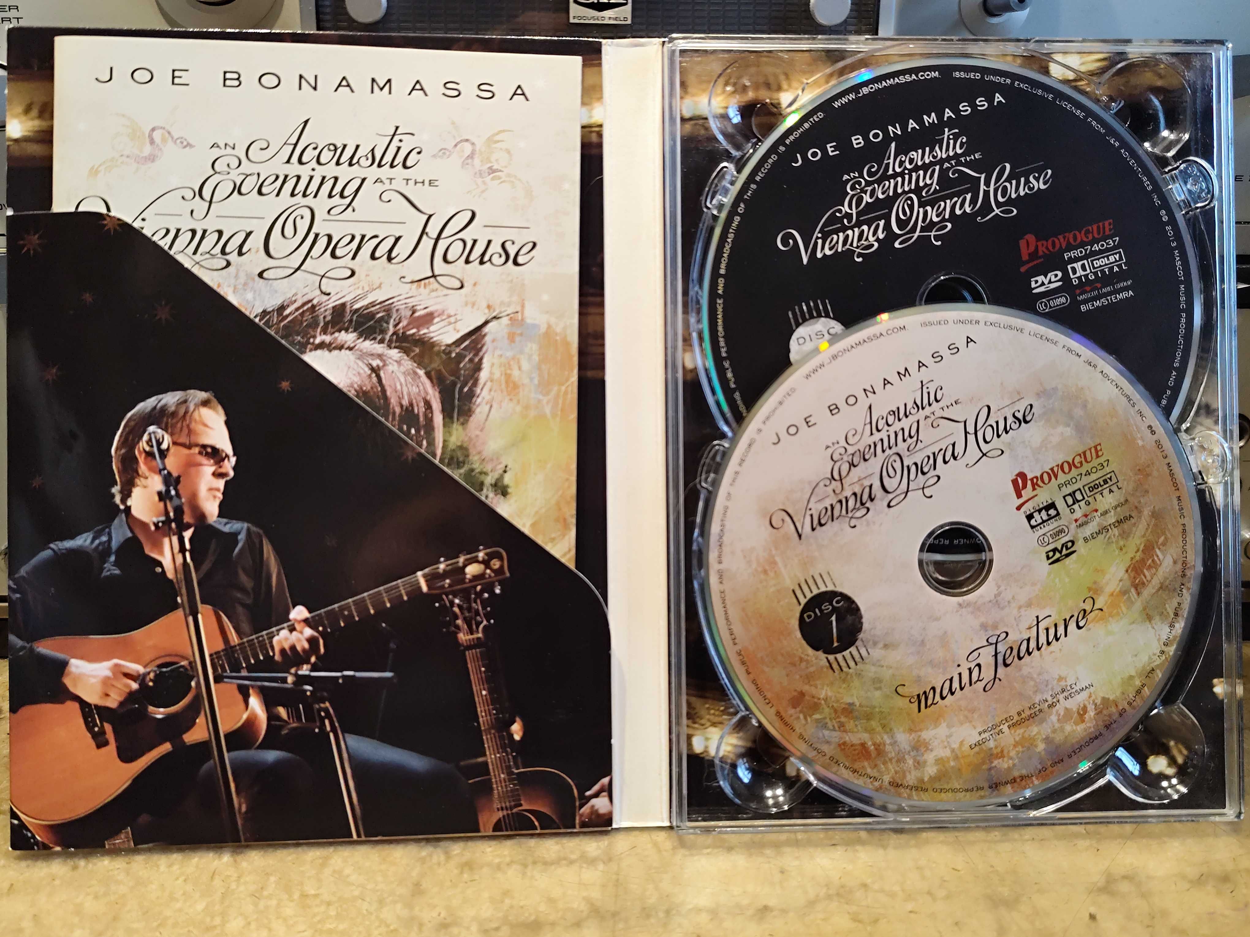 DVD Joe Bonamassa " an Acoustic Evening at the Vienna Opera House"