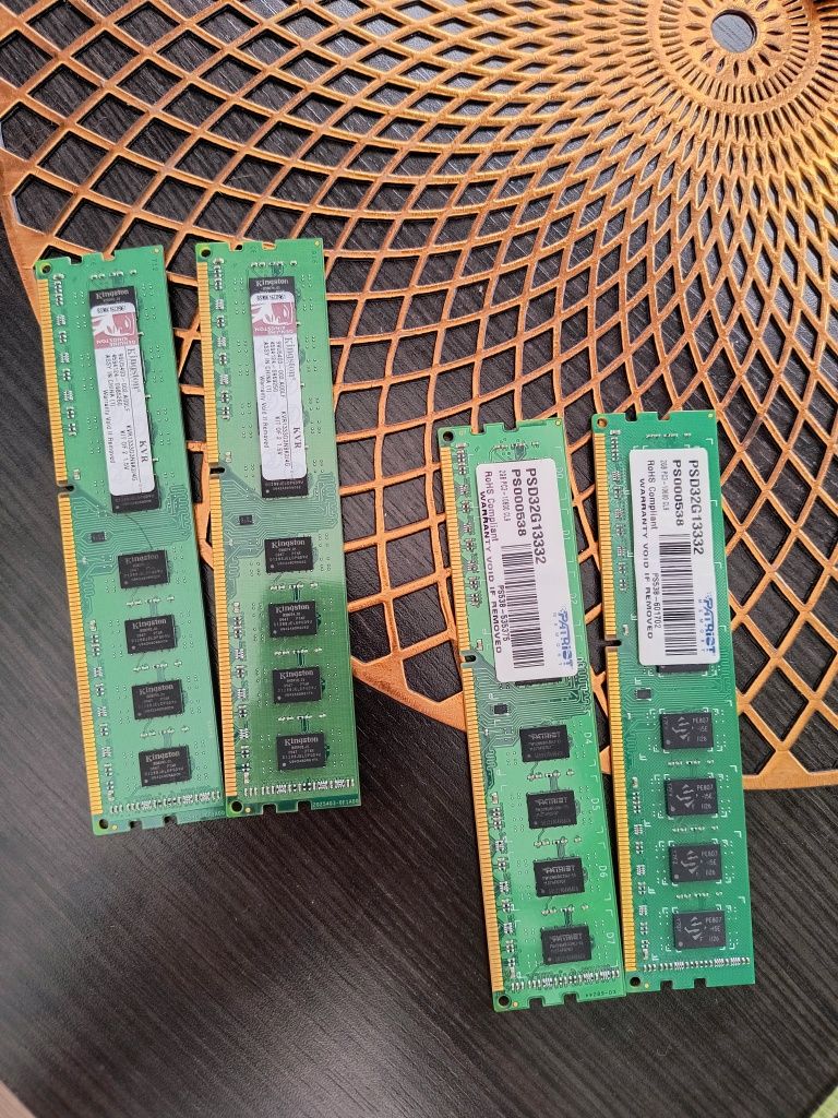 Pamięć RAM DDR3 8gb w 4ch kosciach