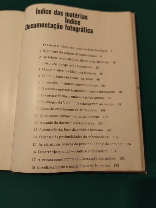 Livro “O Homem Seu Corpo E Seu Espírito”