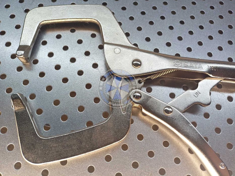 Szczypce zaciskowe samoblokujące Typu C 11" 280mm Sata szczypce typ c