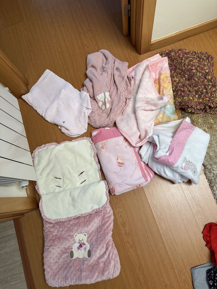 Mantas de bébé - menina