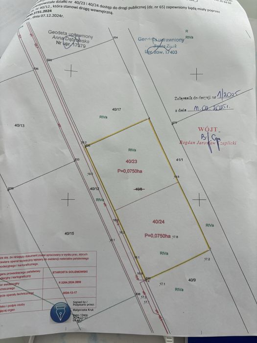 Przybiernów 750m z warunkami zabudowy!!