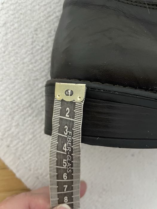 Skórzane botki kowbojki oozaki 37