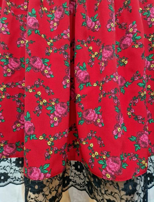 Spódnica ludowa, góralska, folk M(38)