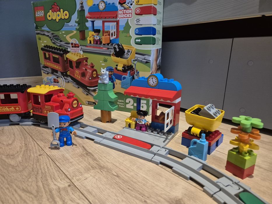 Lego Duplo Pociąg parowy 10874