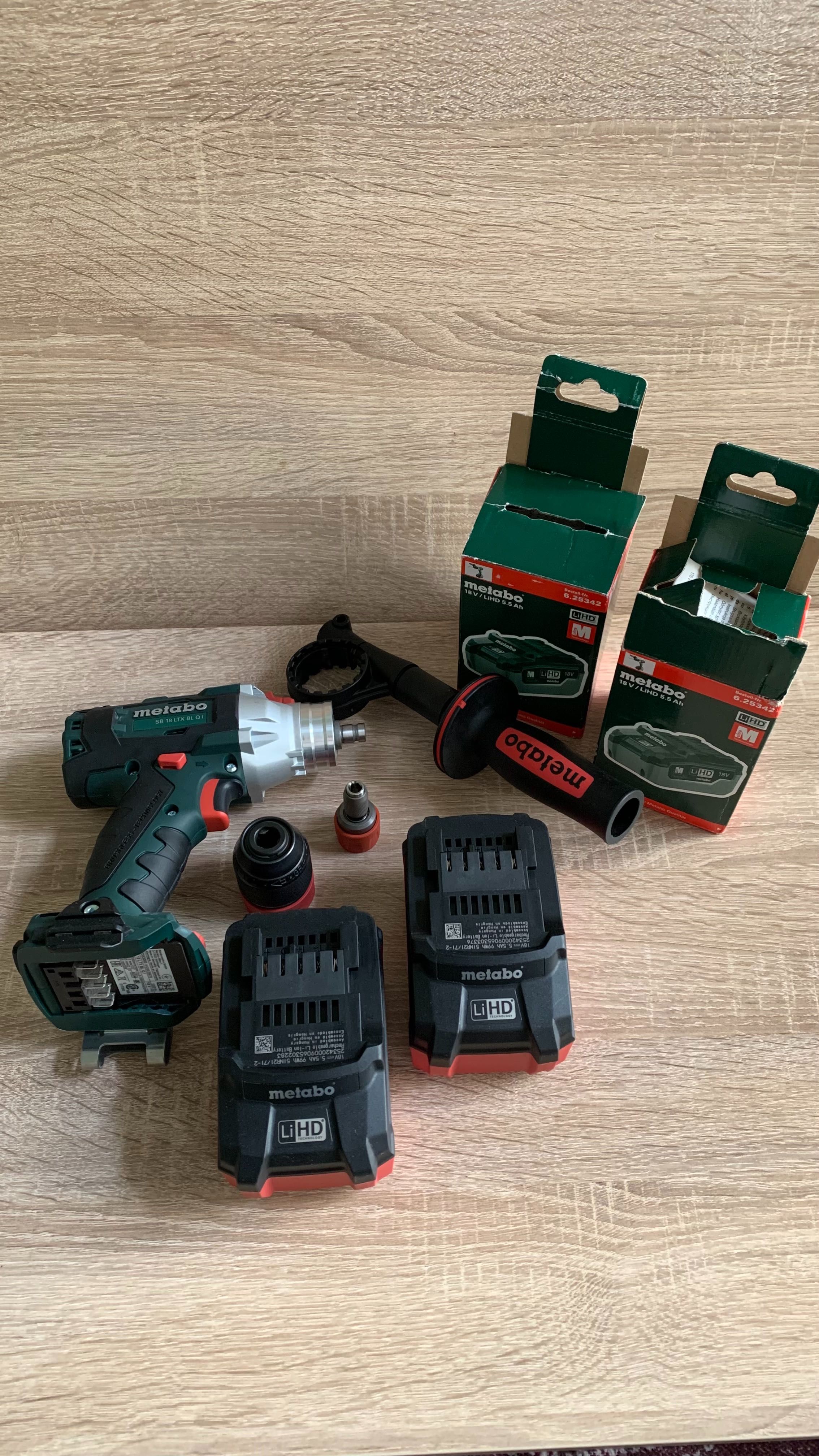 Срочно продаётся Аккумуляторный шуруповёрт Metabo SB 18 LTX BL Q I