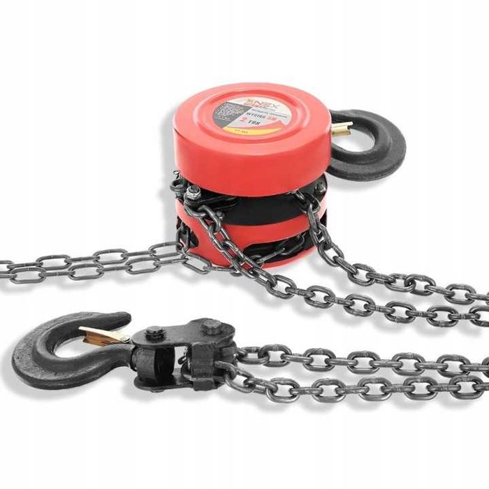 WYCIĄGARKA ŁAŃCUCHOWA 2T Wciągarka Ręczna  3M 2000KG Do Silnika Rukcug