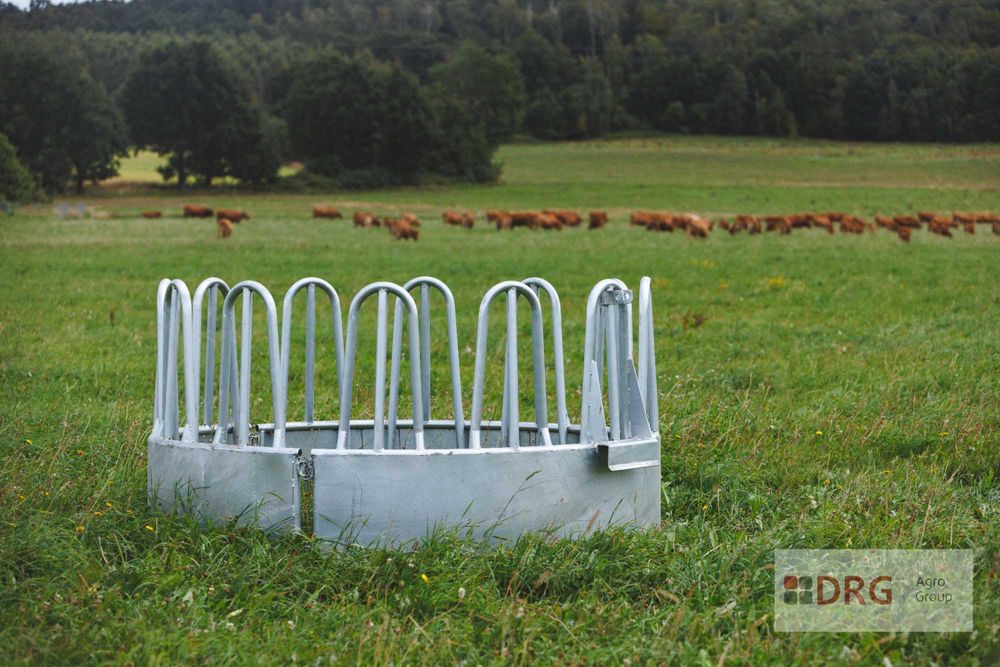 Paśnik łąkowy okrągły dla bydła, koni, 12 stanowisk, polski producent