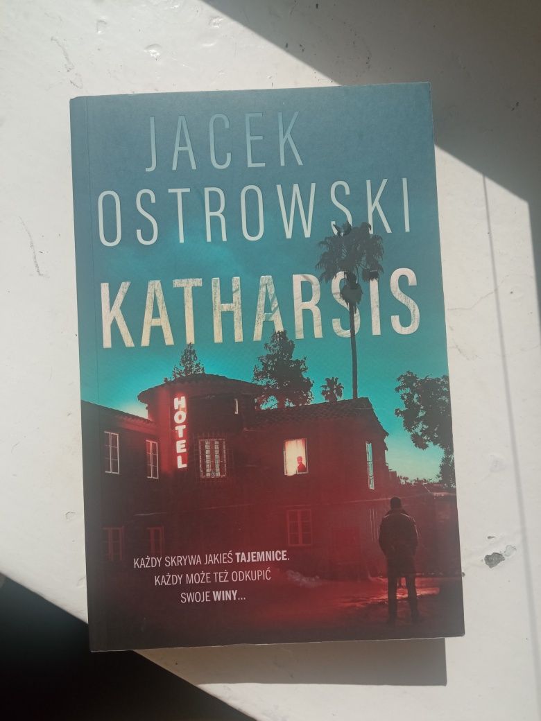 Książka Katharsis Jacek Ostrowski NOWA kryminał thriller