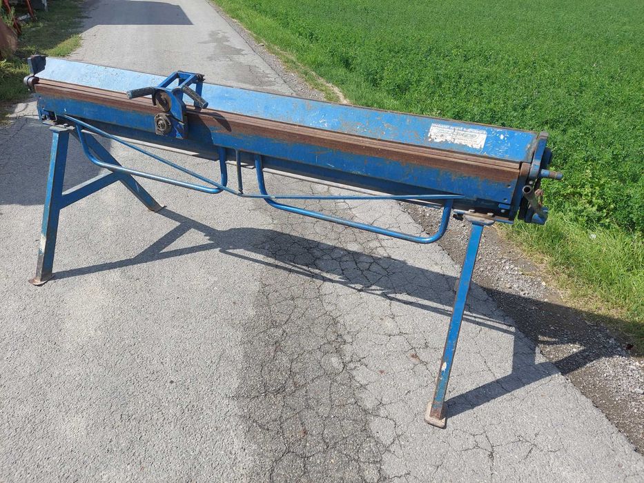 Giętarka Zaginarka Krawędziarka 2,14m Nóż krążkowy Nożyce Transport