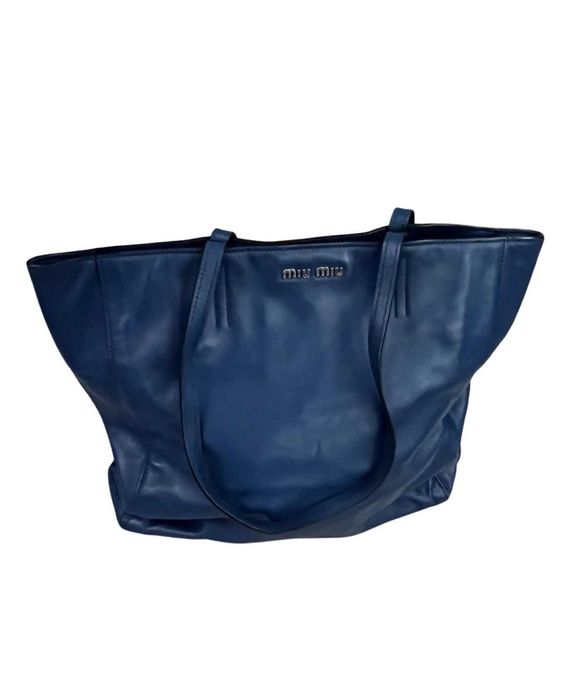 miu miu bolsa azul